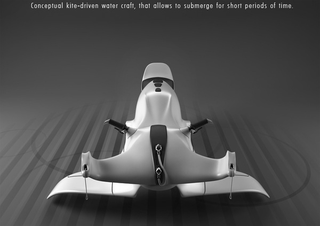 Illustration for article titled Nereus Kite-Powered Water Pod Racer Can Dive